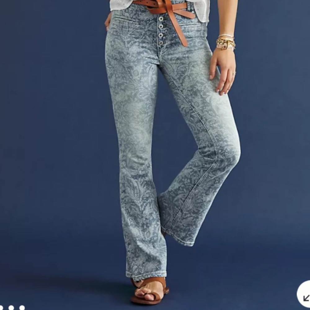 Anthropologie Pilcro button fly Jeans